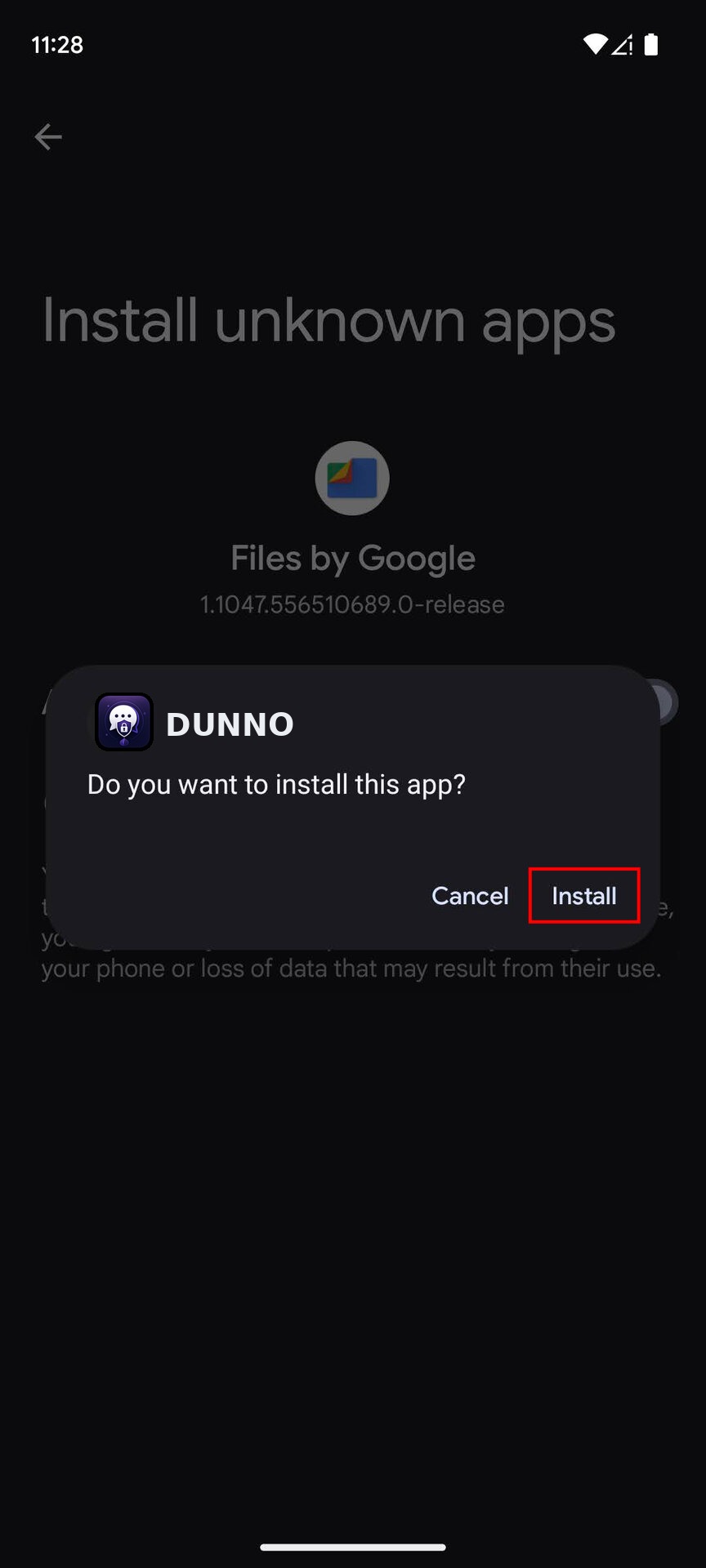 Question: Do you want to install this app?